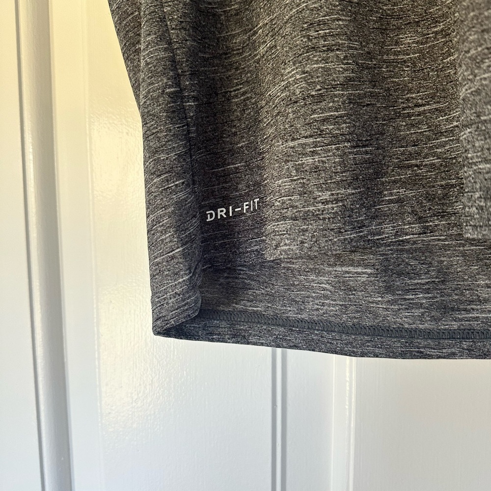 Nike Men's Gray Dri-Fit Shirt - Picture 2 of 5